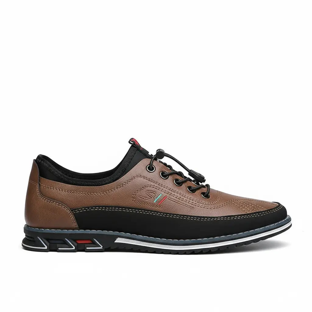 Elegant Sneakers | Oxford-Look Kunstlæder Sneakers med Åndbar Komfort | Alsidig til Hverdag og Formelle Anledninger 7