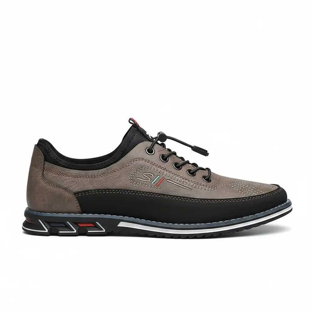 Elegant Sneakers | Oxford-Look Kunstlæder Sneakers med Åndbar Komfort | Alsidig til Hverdag og Formelle Anledninger 9