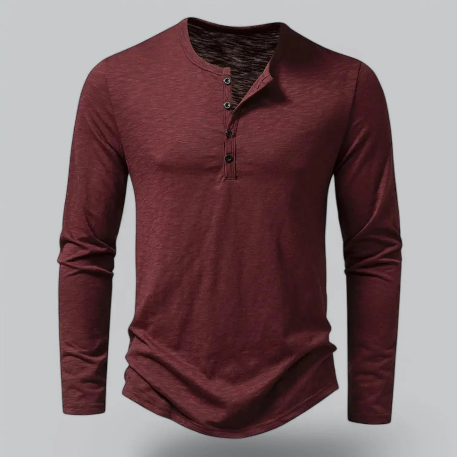 Spraykis | Langærmet Henley T-shirt til Mænd