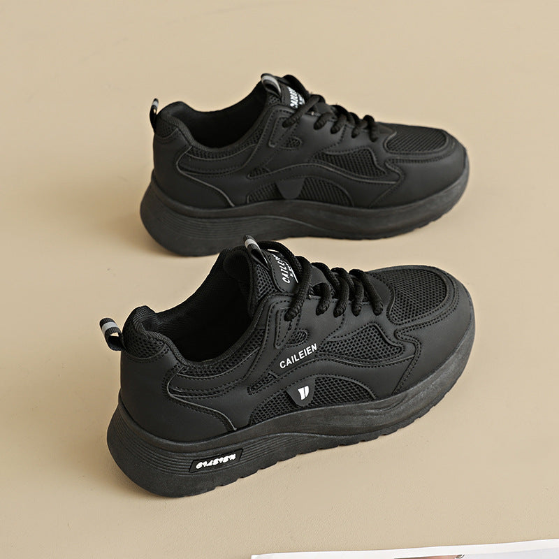 Chunky Mesh Sneakers Dame – Plateau Sneakers til Hverdag