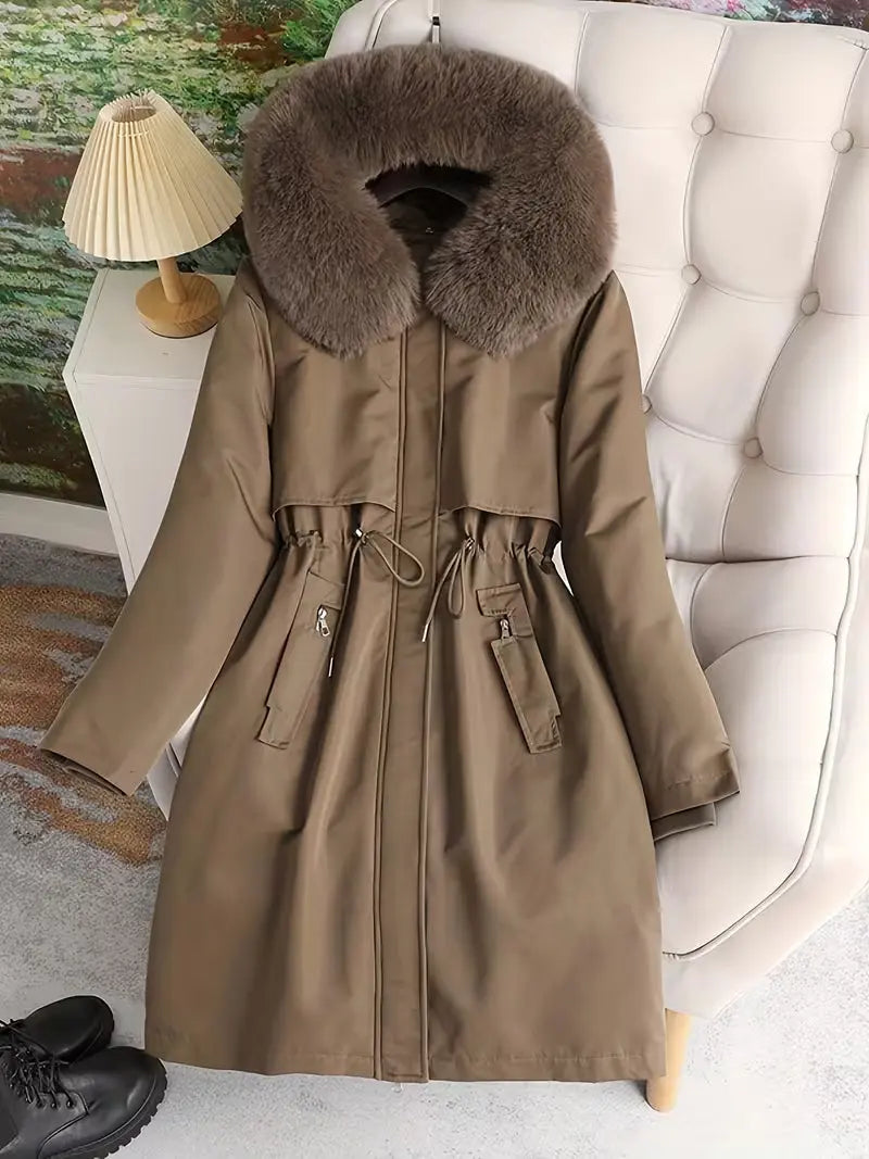 Thyra | Varm Figursyet Vinterjakke Dame