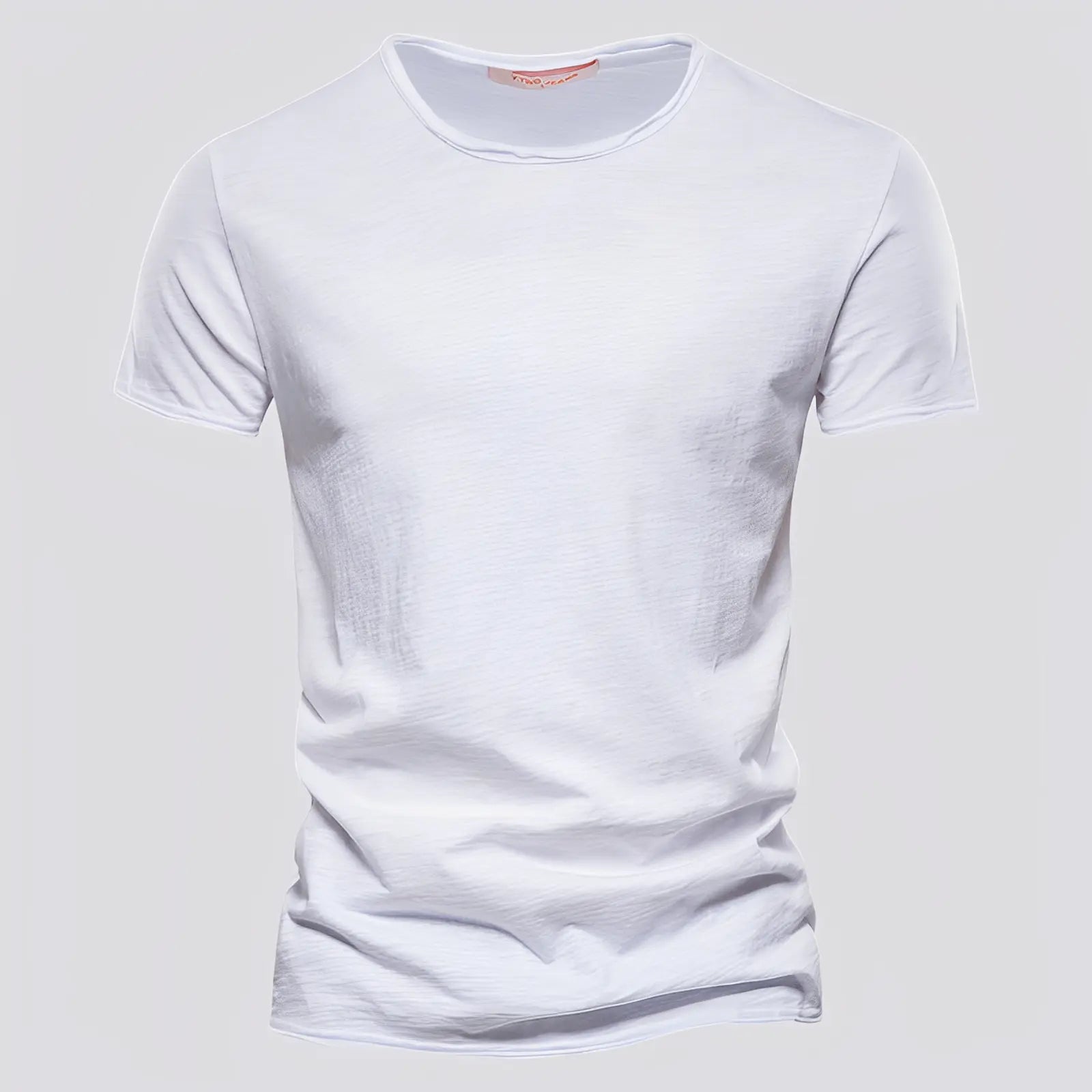 Let T-Shirt til Mænd | Afslappet Pasform med Rund Hals | Komfortabel Sommer Tee 4