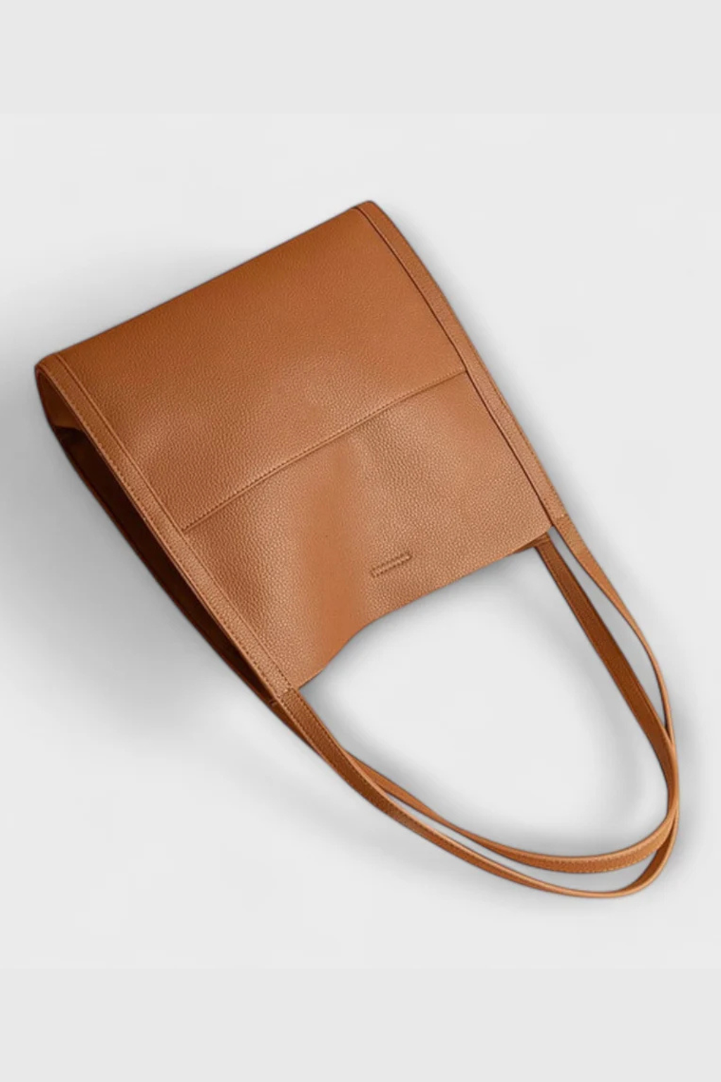 Elegant Tote Taske | Struktureret Design med Frontlomme | Bekvem Taske til Hverdag og Arbejde 13