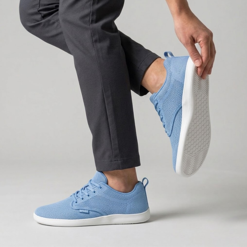 WideStep Wide Fit Sneakers Women – Extra Toe Room, Stretch Knit
