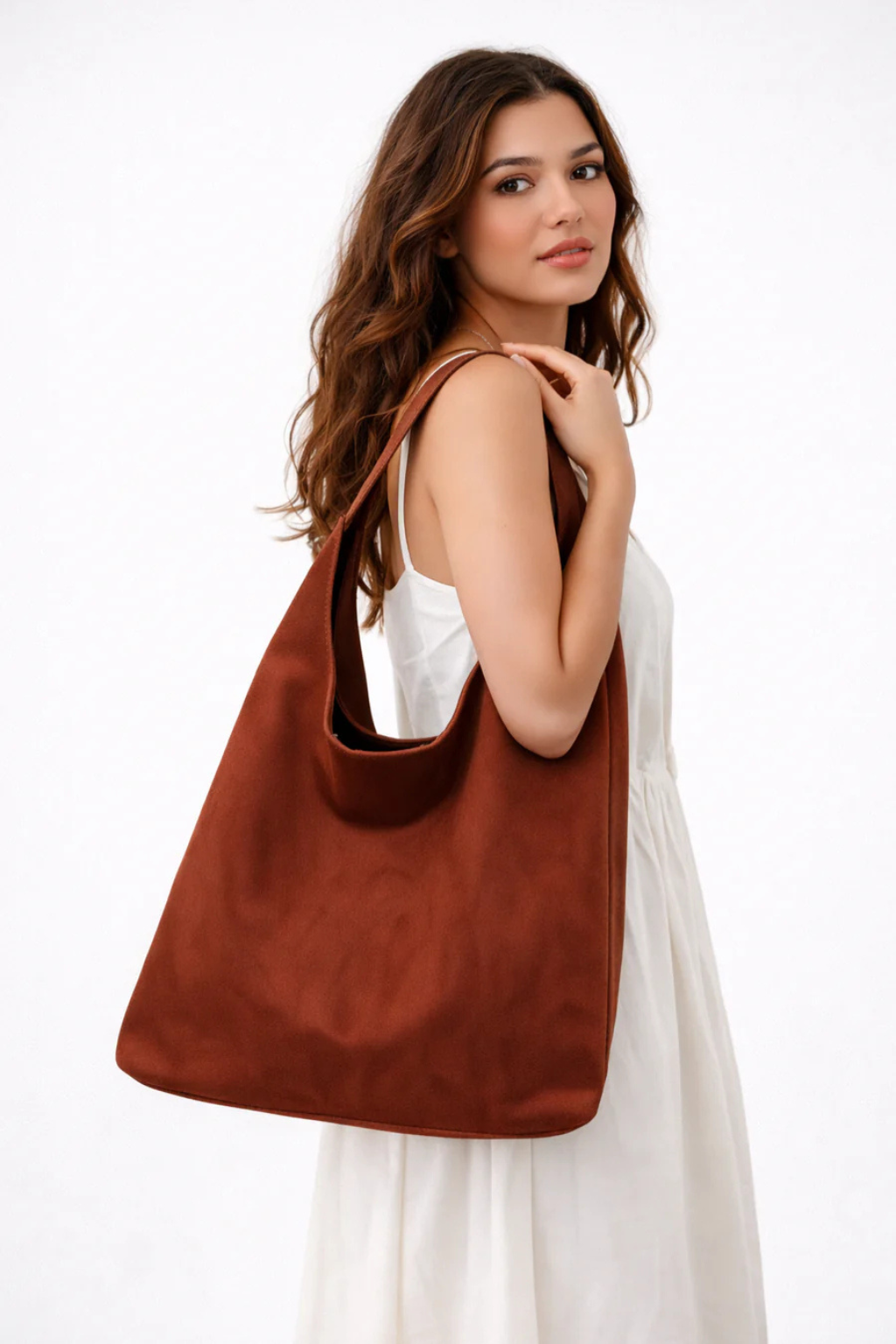 Elegant Minimalistisk Skuldertaske Dame med Komfortabelt Håndtag | Alsidig Taske til Hverdag og Fest 3