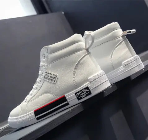 Sneakers til mænd – Høj Model med Stabil Komfort til Køligt Vejr