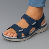 Ortopædiske Sandaler Dame – Bløde Komfort Sandaler med Velcro