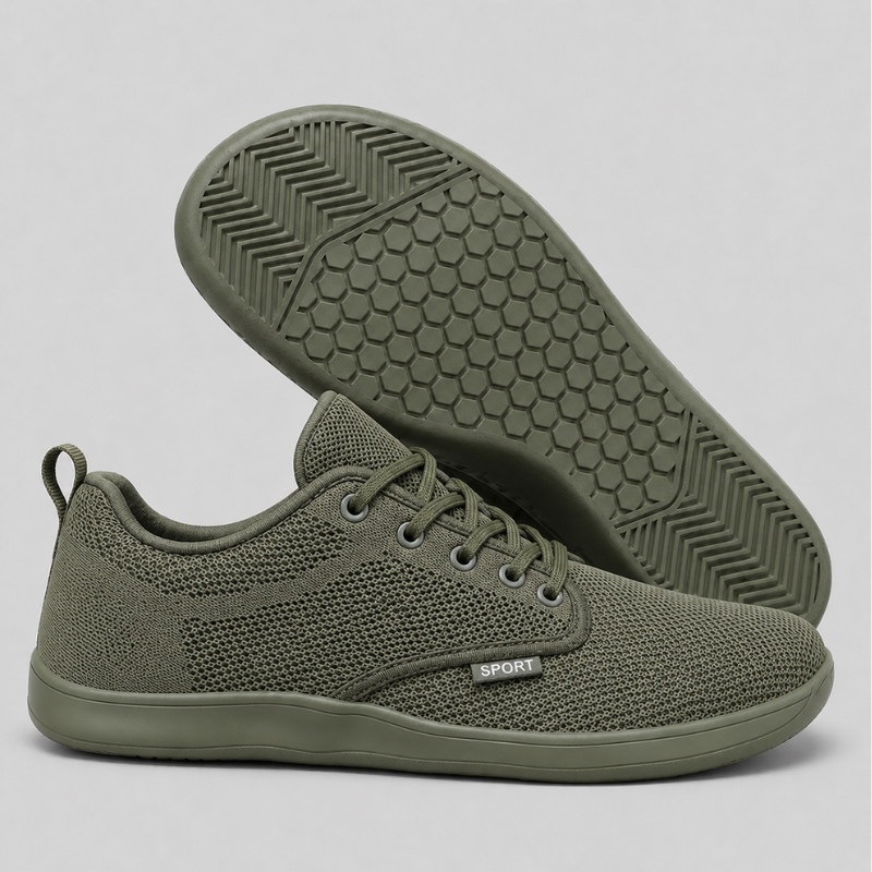 WideStep Wide Fit Sneakers Women – Extra Toe Room, Stretch Knit