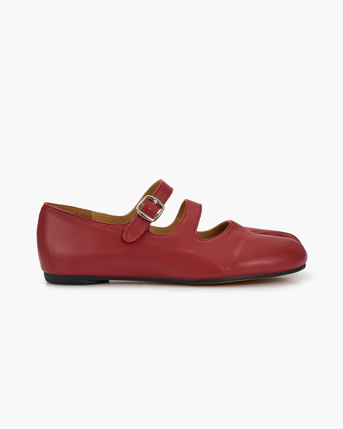 Tabi Ballet Flats Women – Double Strap Genuine Leather