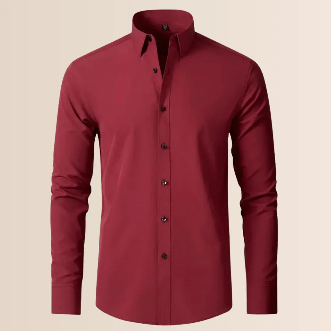 Oliver | Skjorte til Mænd – Stretchkomfort, Klassisk Businesslook & Helårsbrug