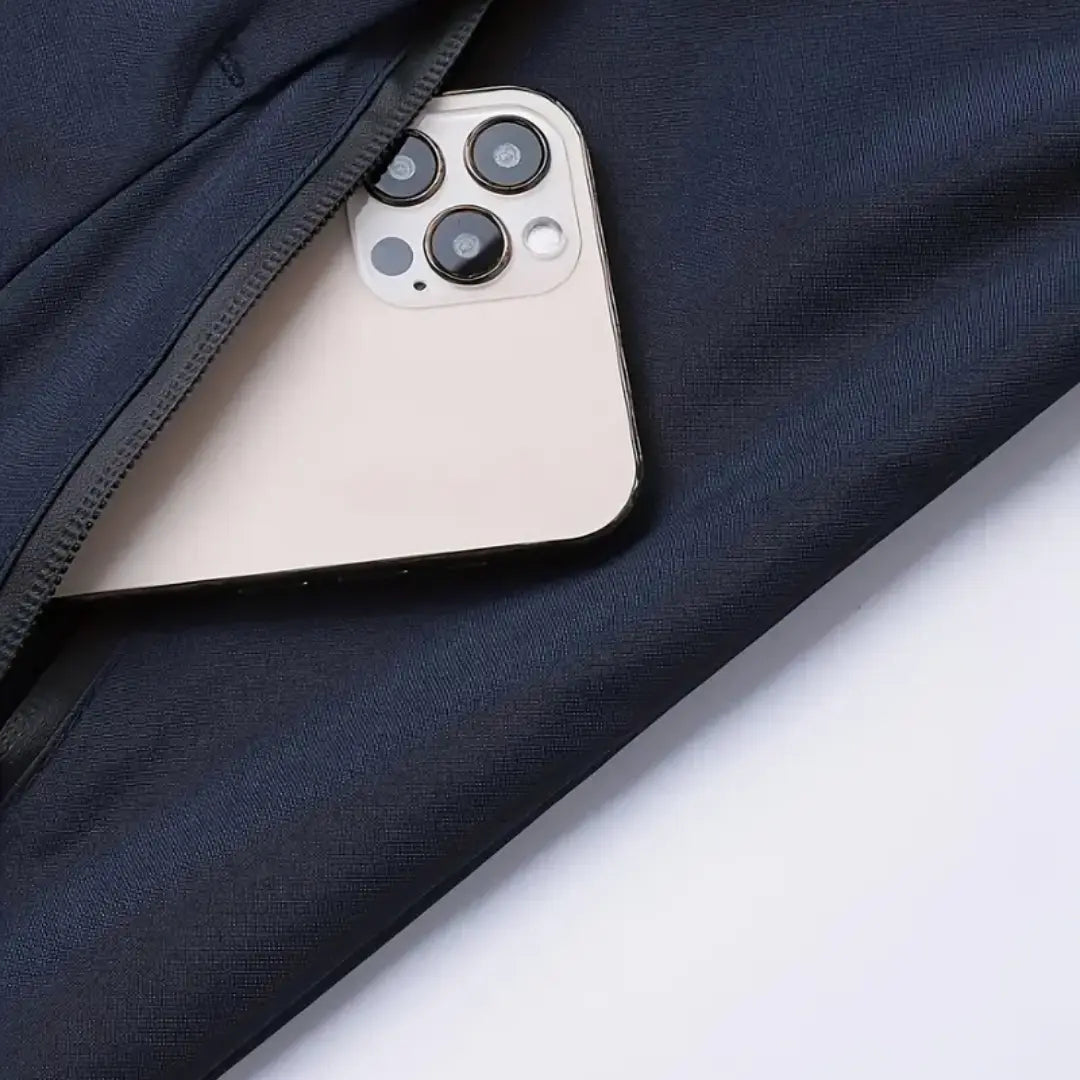 Let Åndbar Softshell Regnjakke Herre med Aftagelig Hætte | Vandafvisende Regntøj til Forår og Efterår 8