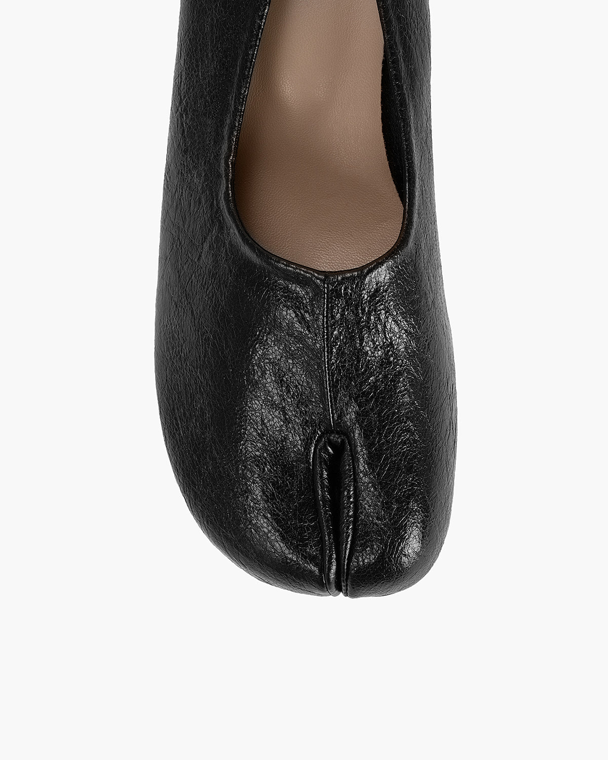 Tabi Pumps Women – Block Heel Split Toe Microfibre