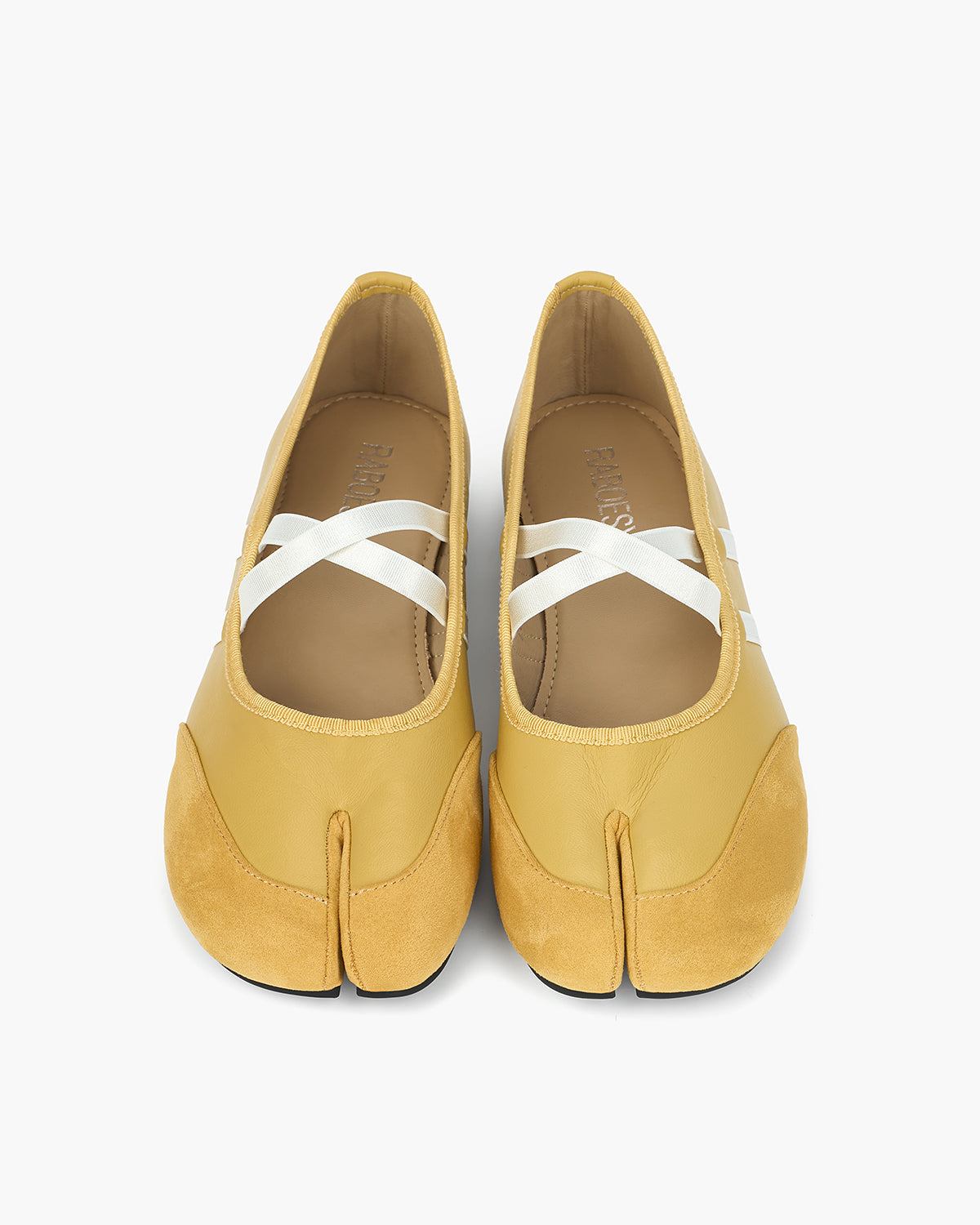Tabi Sko Dame Ballerina – Split-Toe med Krydsremme