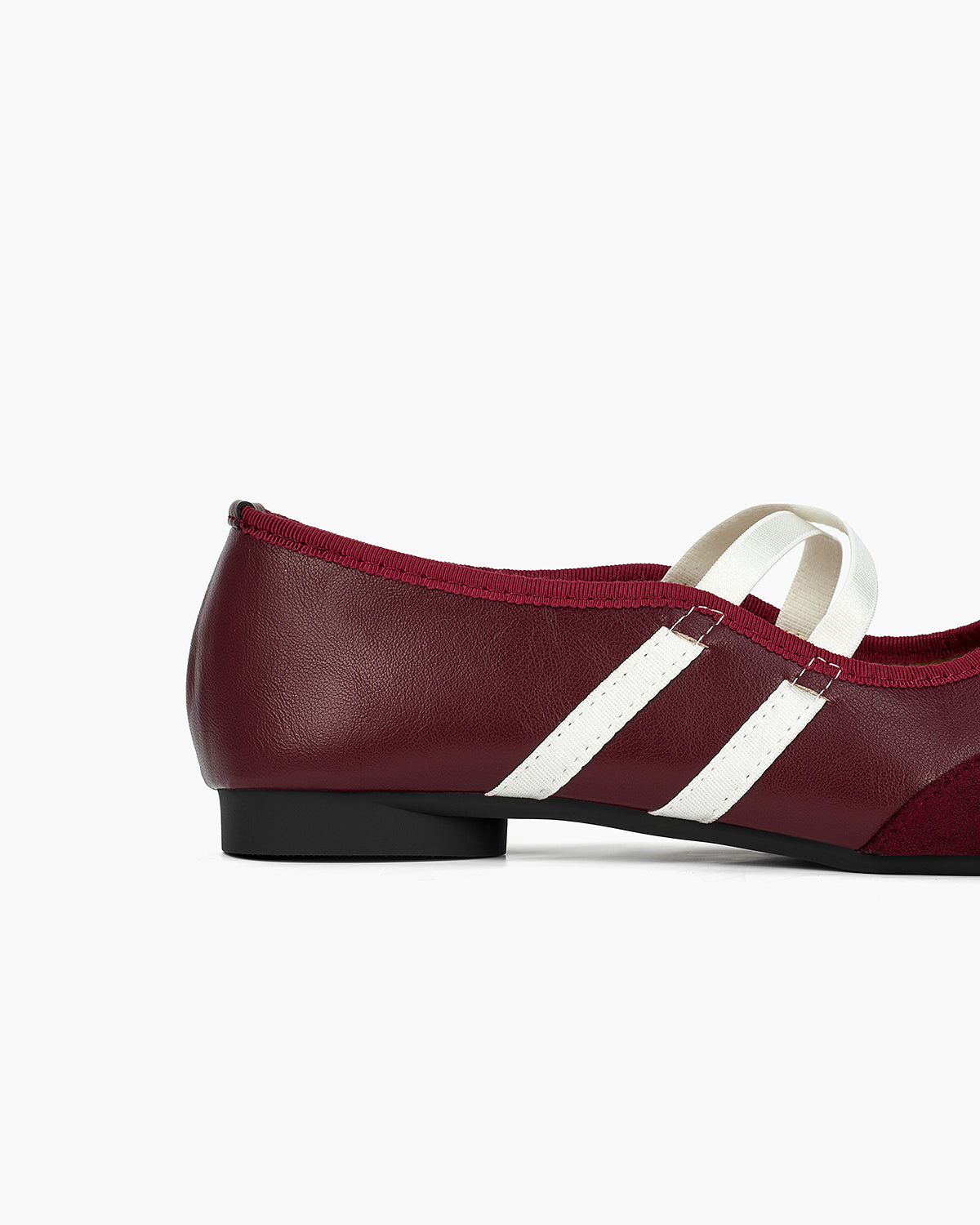 Tabi Sko Dame Ballerina – Split-Toe med Krydsremme