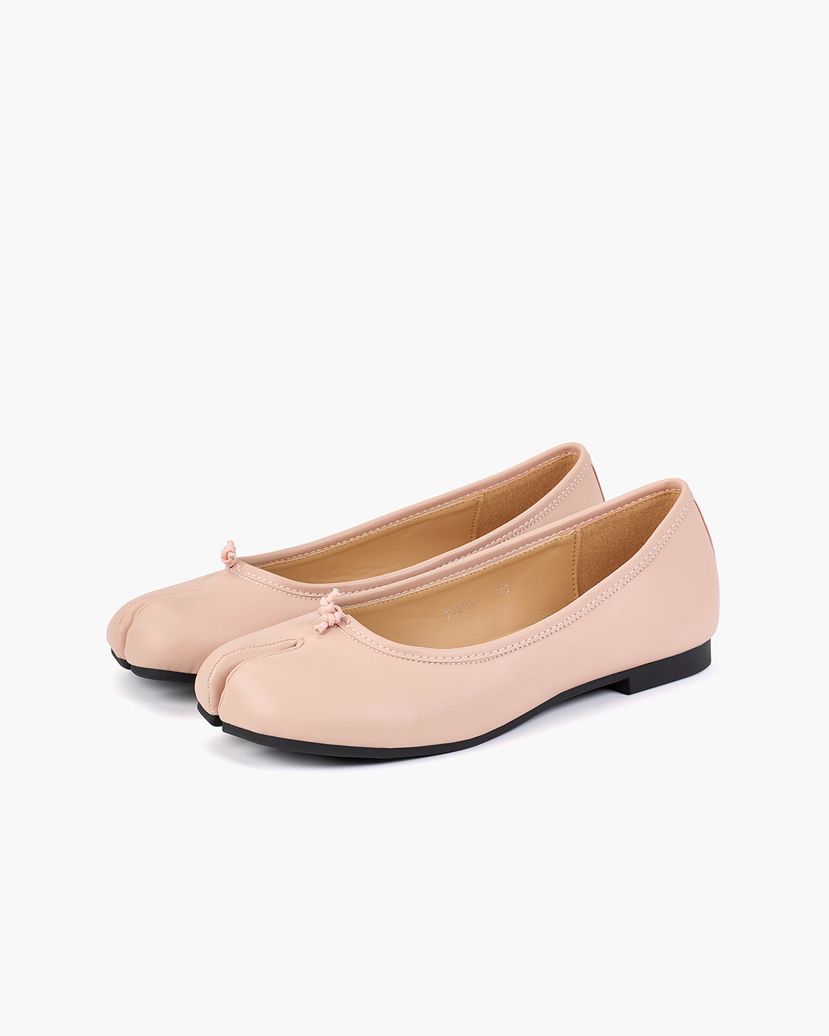 Tabi Ballet Flats Women – Split Toe Microfibre Leather
