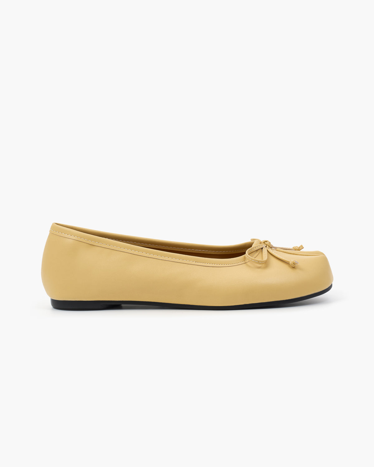 Tabi Ballet Flats Women – Bow Split Toe Microfibre Leather