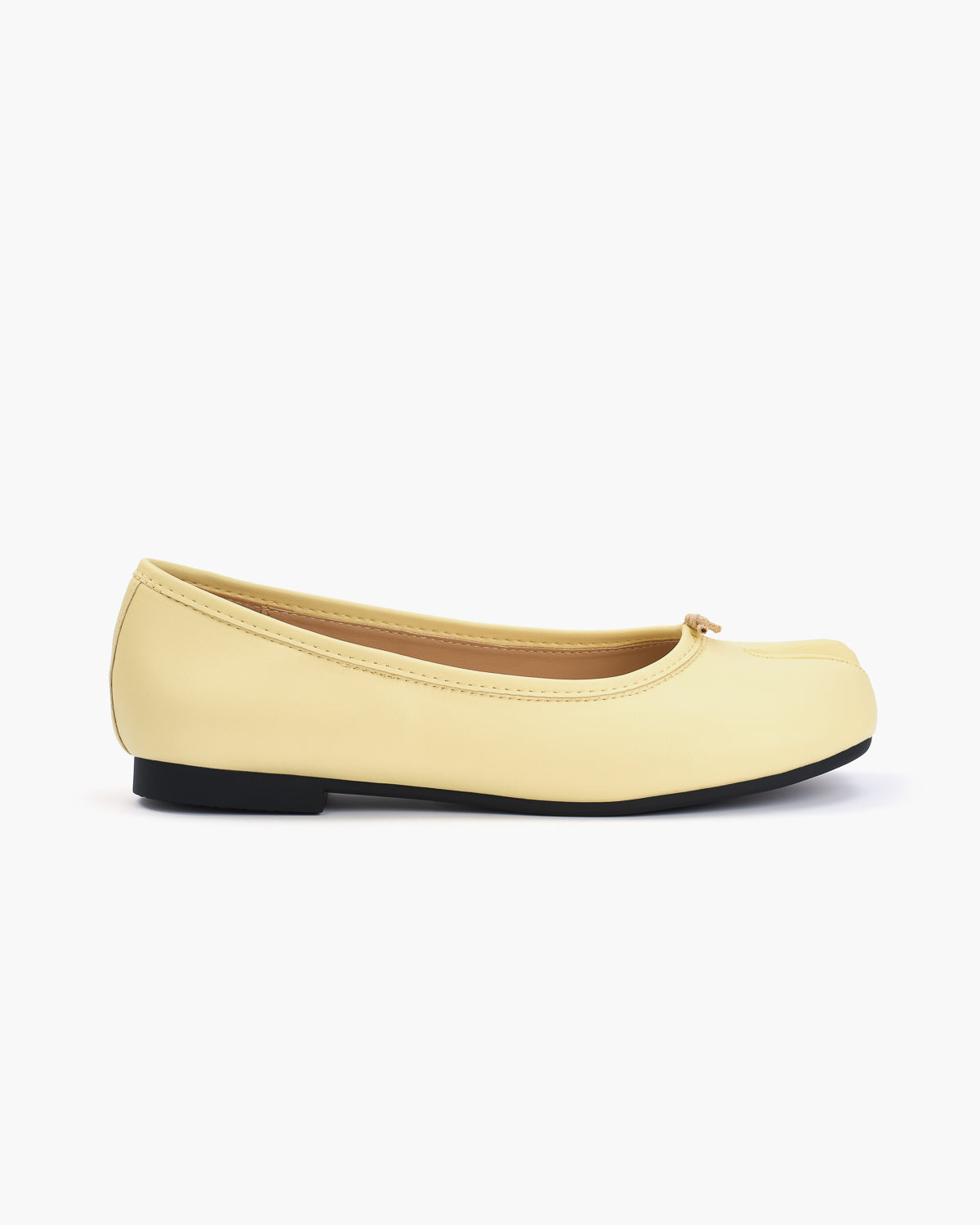 Tabi Ballet Flats Women – Split Toe Microfibre Leather