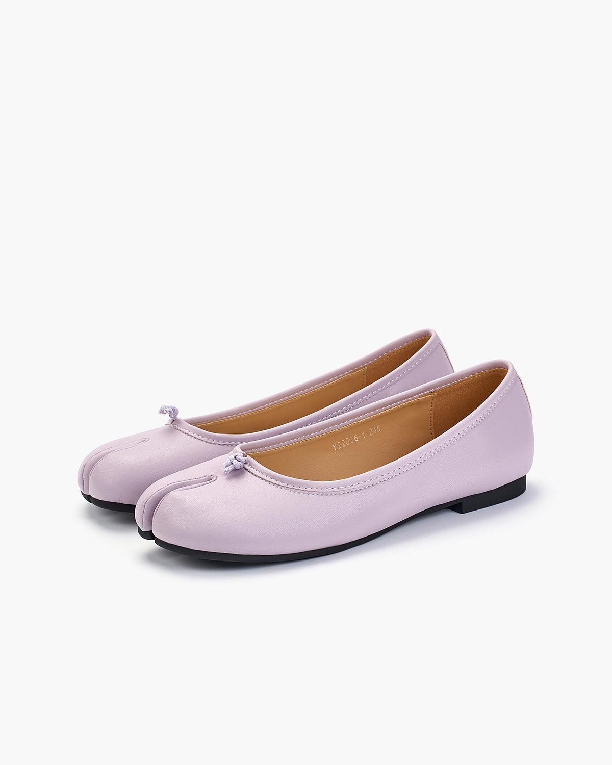 Tabi Ballet Flats Women – Split Toe Microfibre Leather