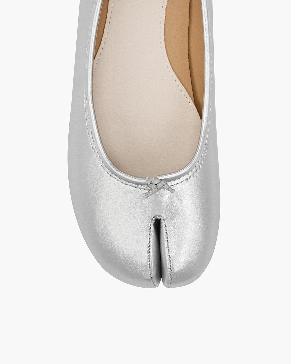 Tabi Ballet Flats Women – Split Toe Microfibre Leather