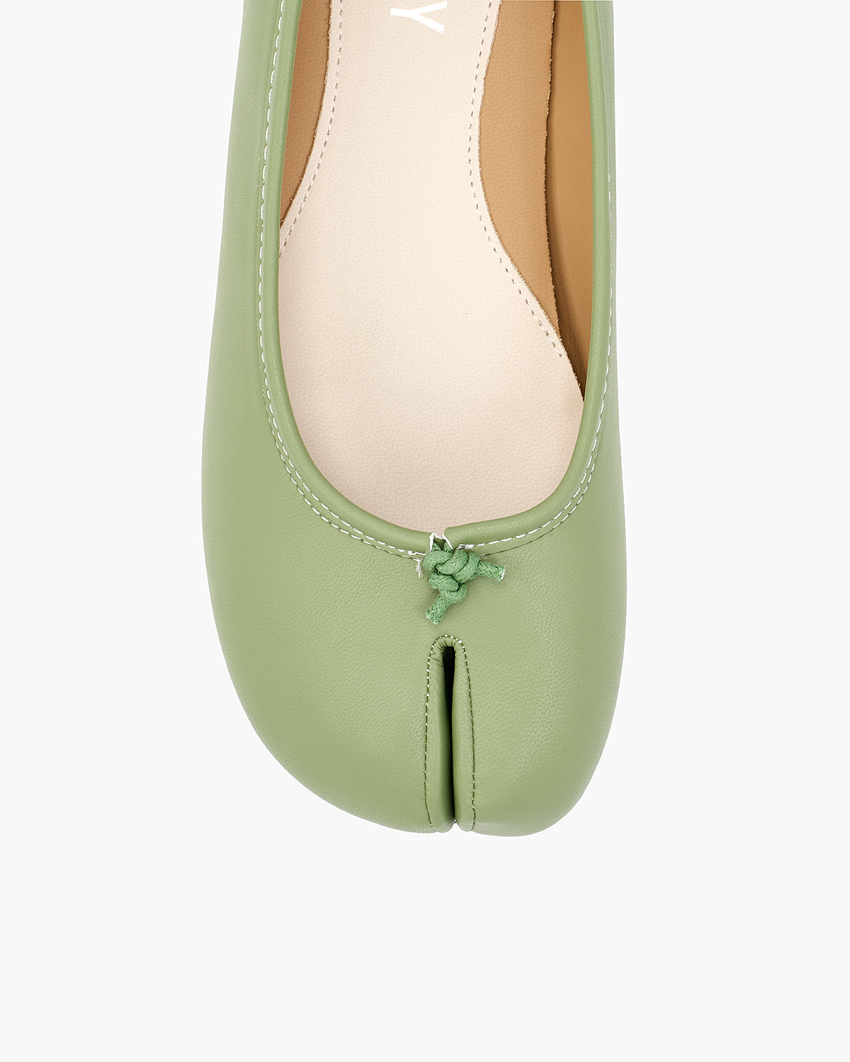 Tabi Ballet Flats Women – Split Toe Microfibre Leather
