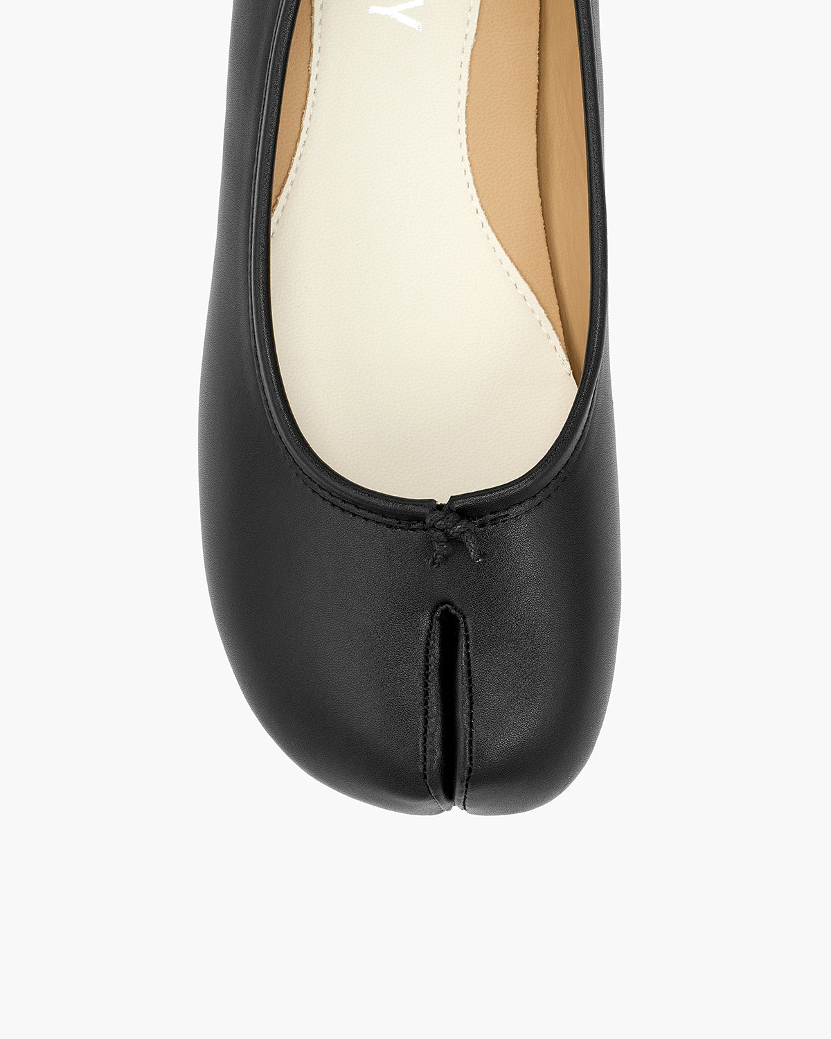 Tabi Ballet Flats Women – Split Toe Microfibre Leather