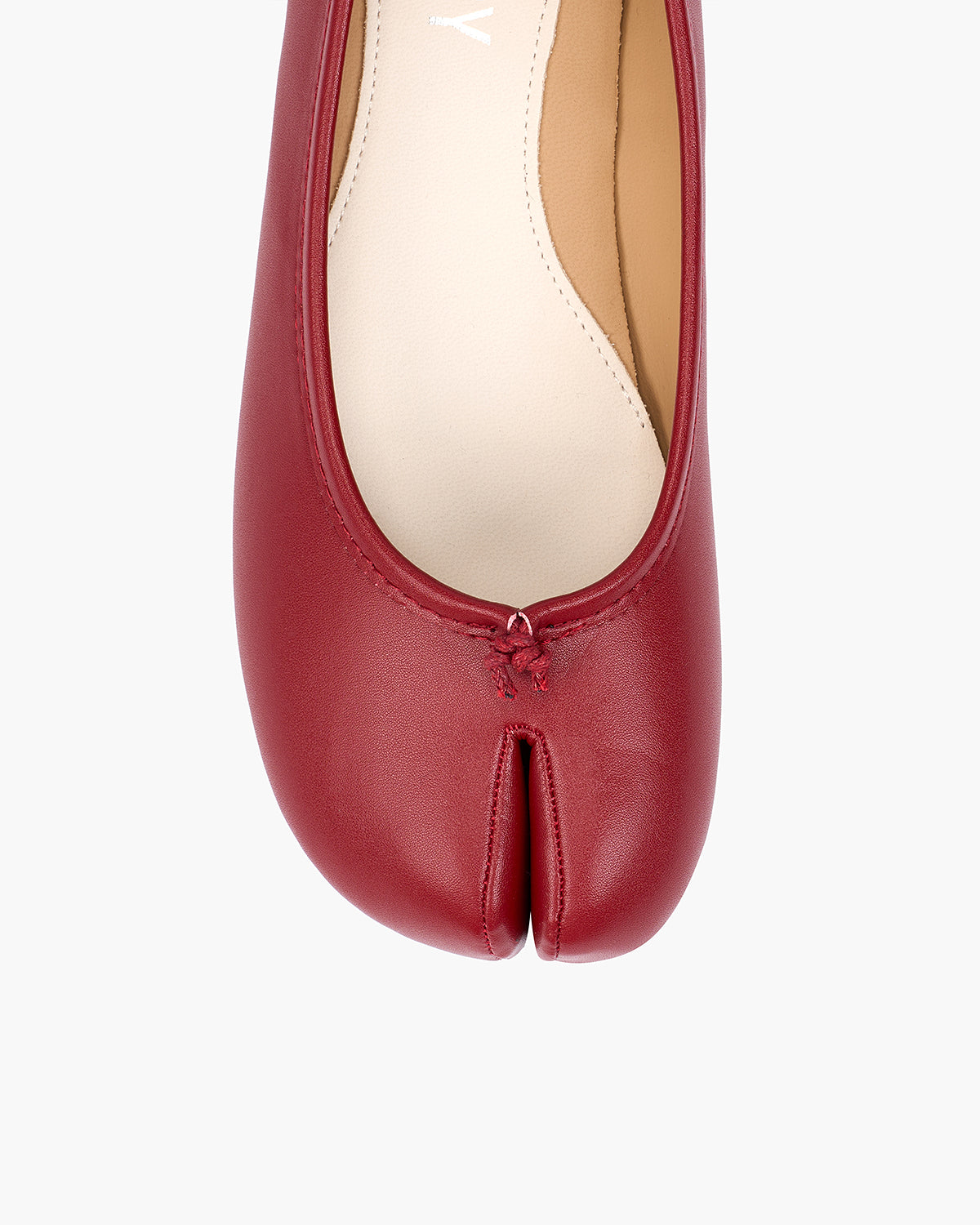 Tabi Ballet Flats Women – Split Toe Microfibre Leather
