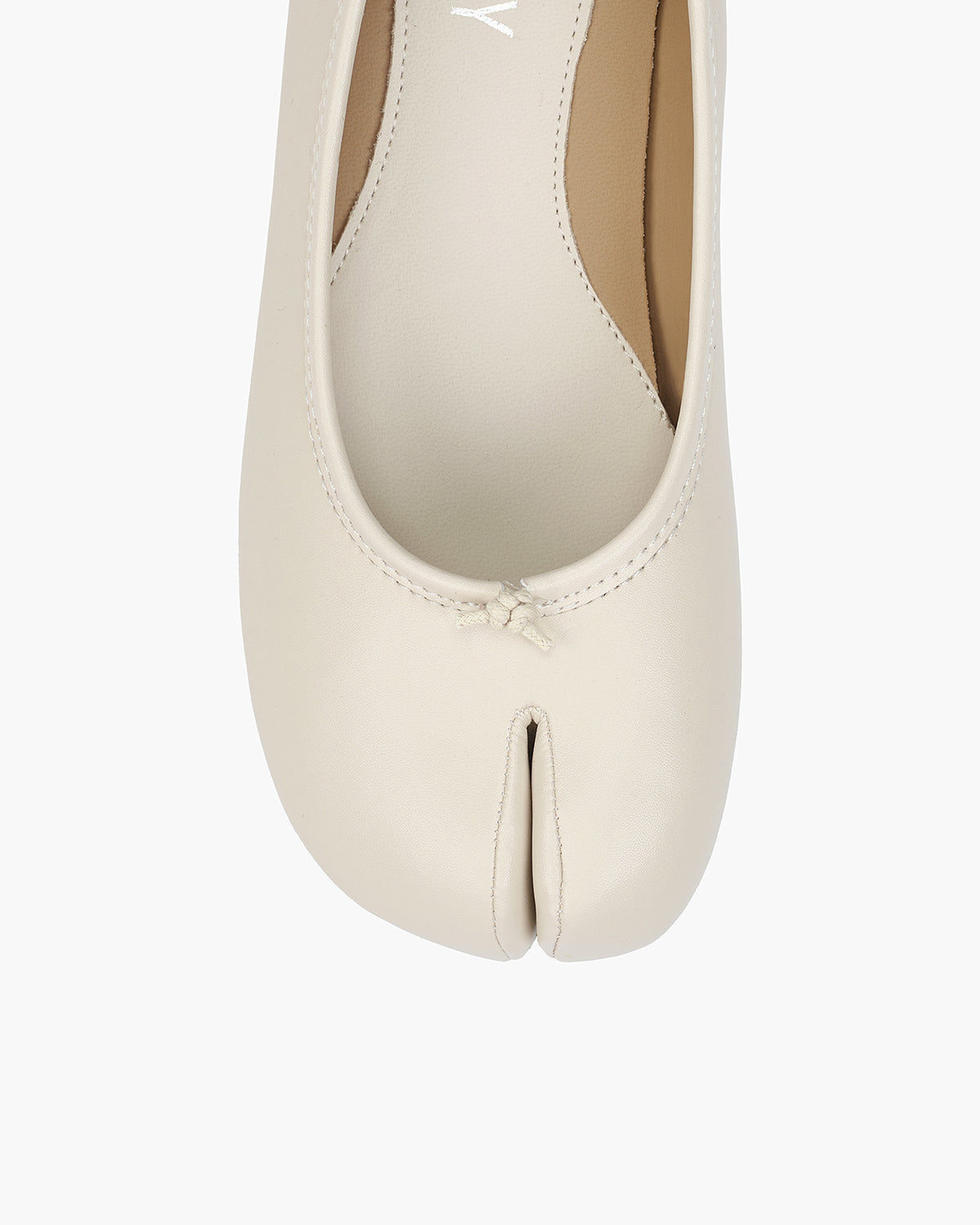 Tabi Ballet Flats Women – Split Toe Microfibre Leather