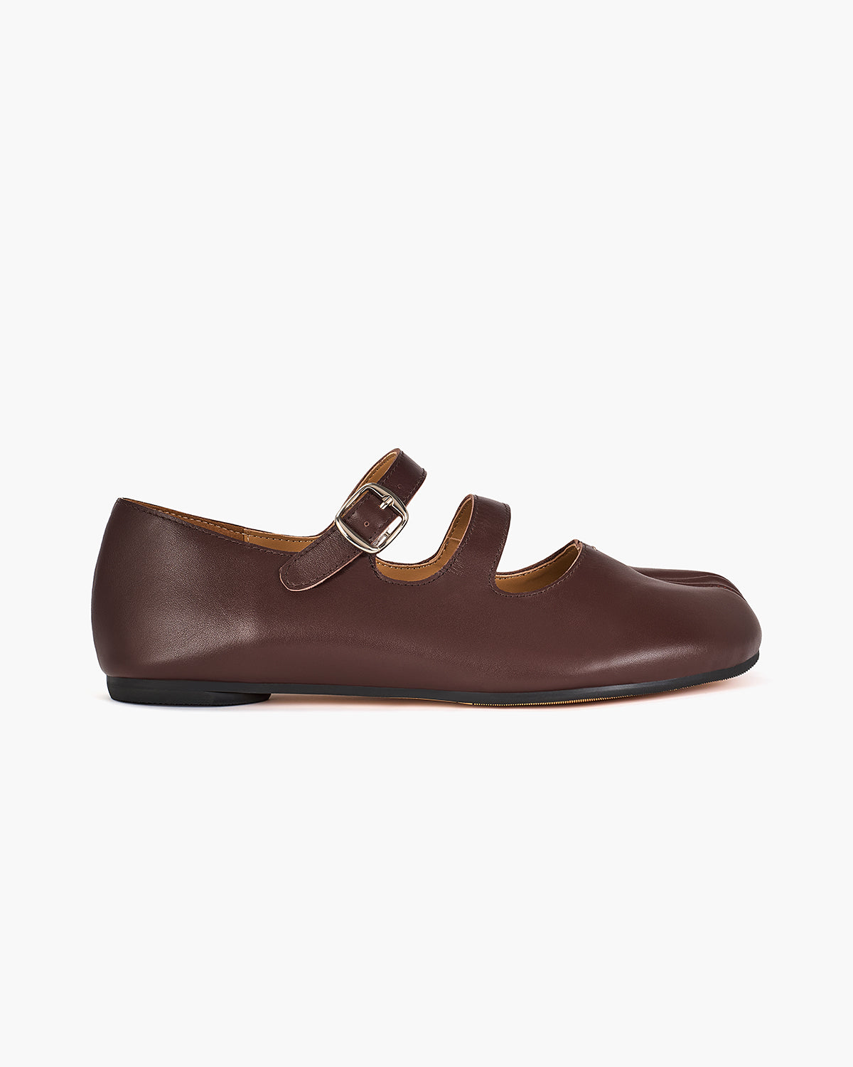Tabi Ballet Flats Women – Double Strap Genuine Leather