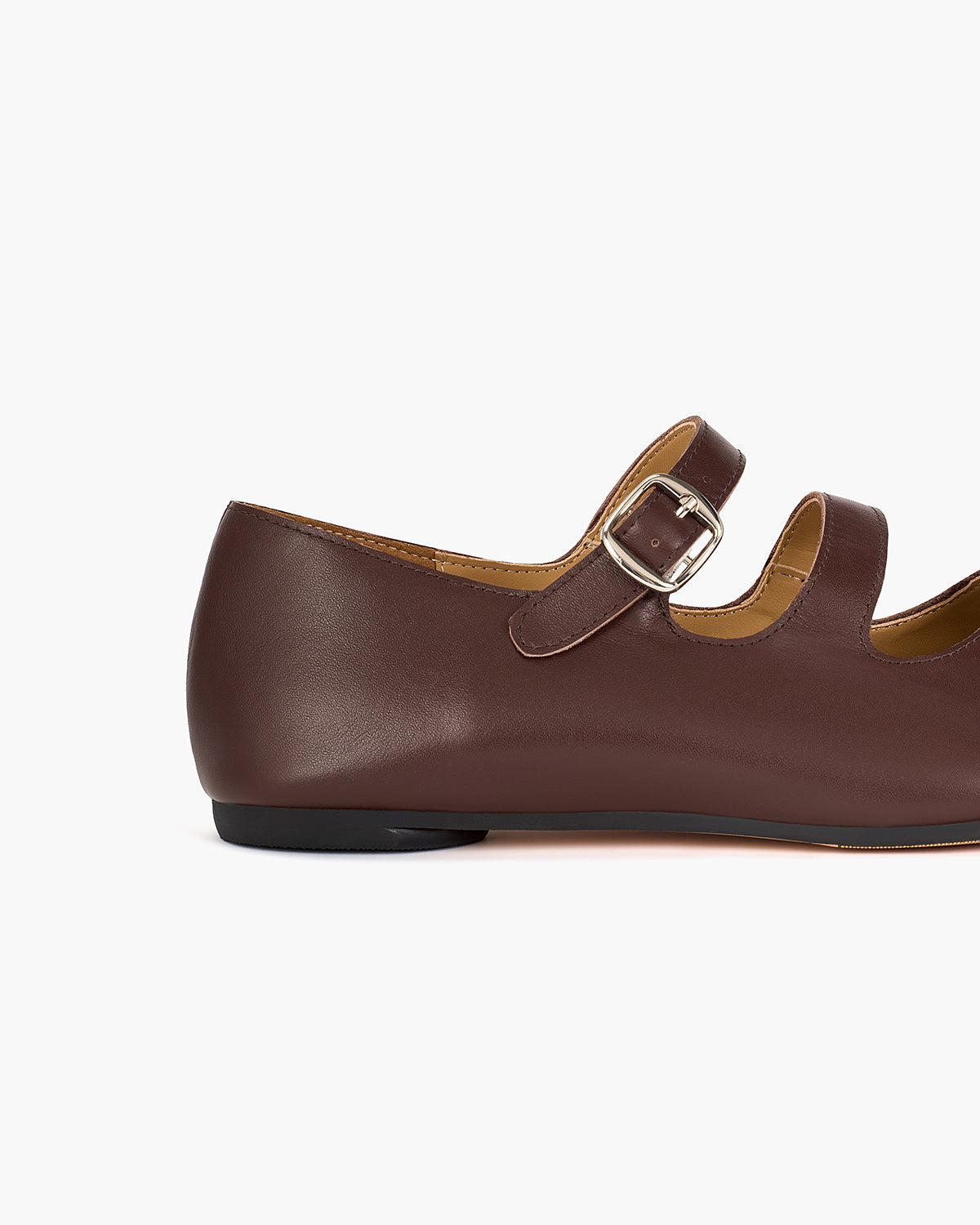 Tabi Ballet Flats Women – Double Strap Genuine Leather