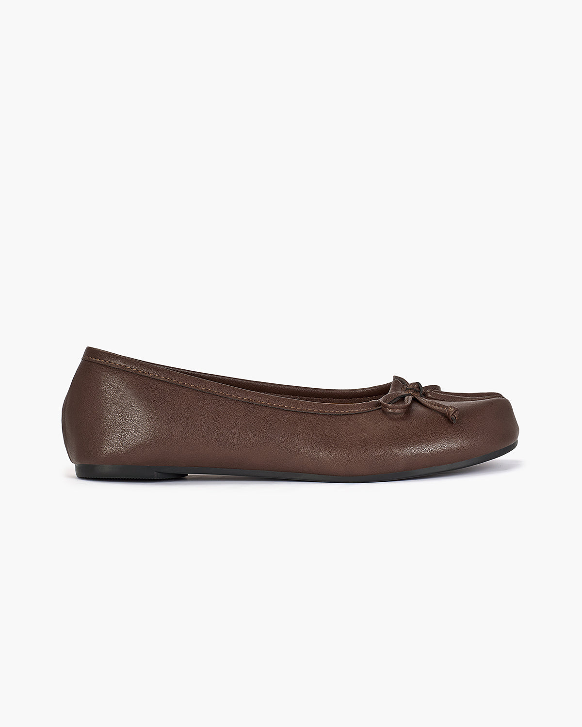 Tabi Ballet Flats Women – Bow Split Toe Microfibre Leather