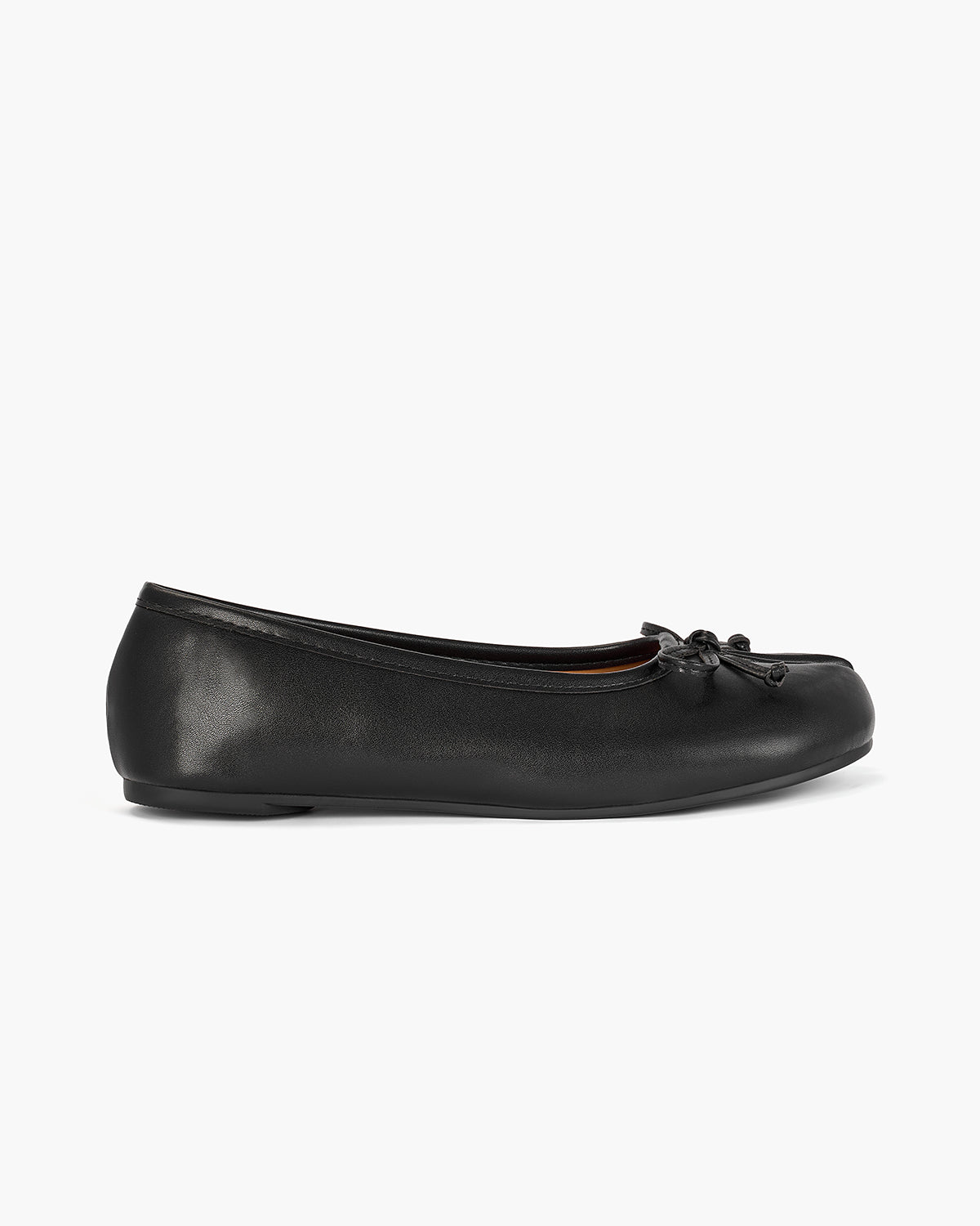 Tabi Ballet Flats Women – Bow Split Toe Microfibre Leather