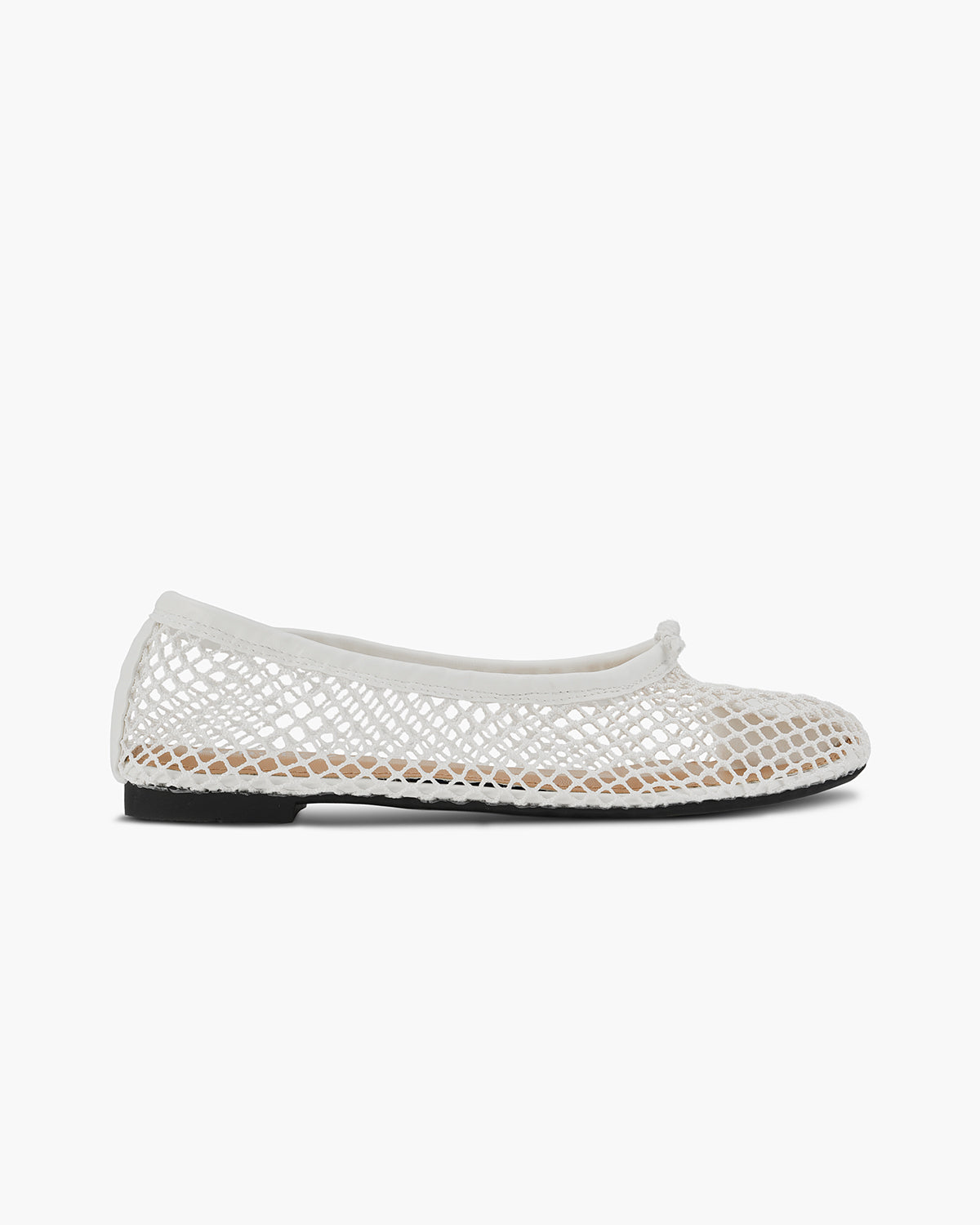 Tabi Ballerina Dame Fishnet – Netstof Sko med Split-Toe