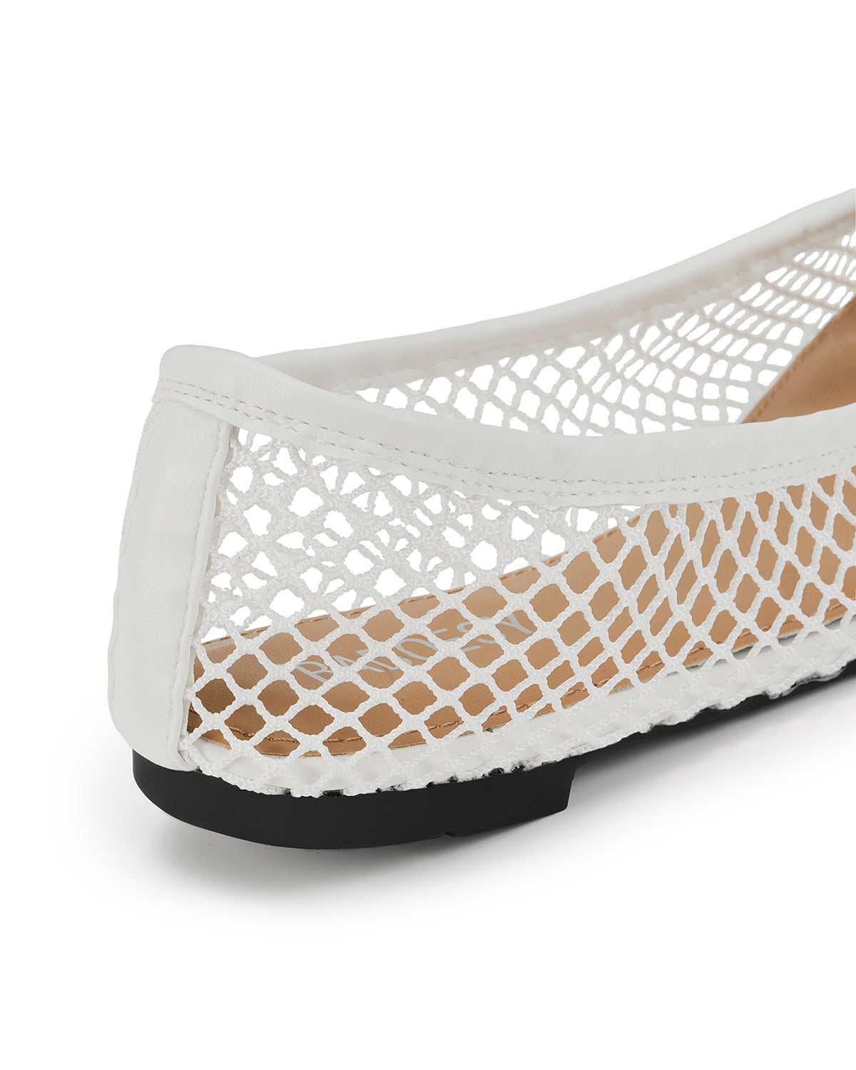 Tabi Ballerina Dame Fishnet – Netstof Sko med Split-Toe