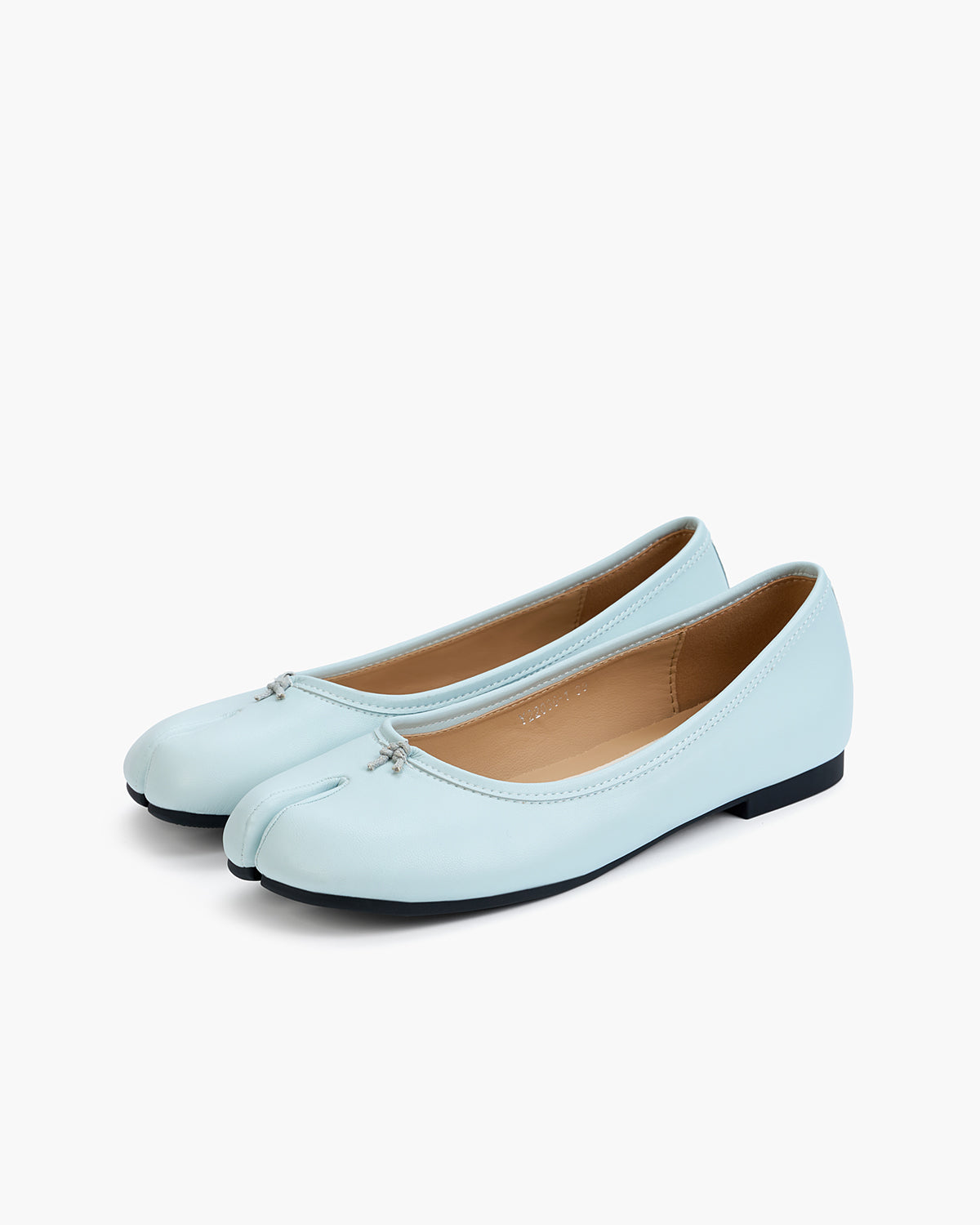 Tabi Ballet Flats Women – Split Toe Microfibre Leather