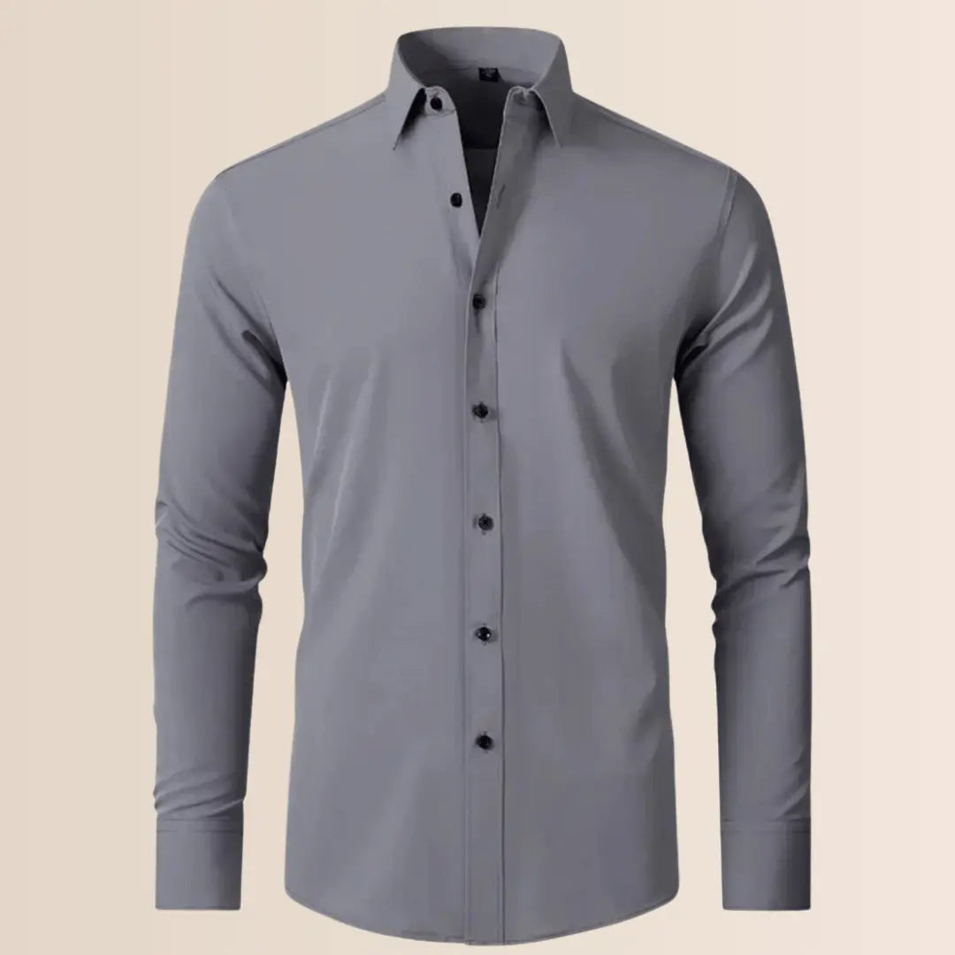 Oliver | Skjorte til Mænd – Stretchkomfort, Klassisk Businesslook & Helårsbrug