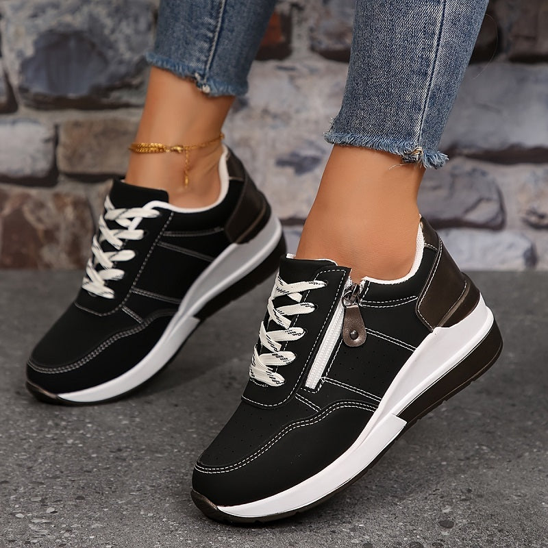 Ortopædiske Sneakers Dame | Ergonomisk Stability+ Sål & Skridsikker Comfort+ | Let Design for Smertefri Komfort 2