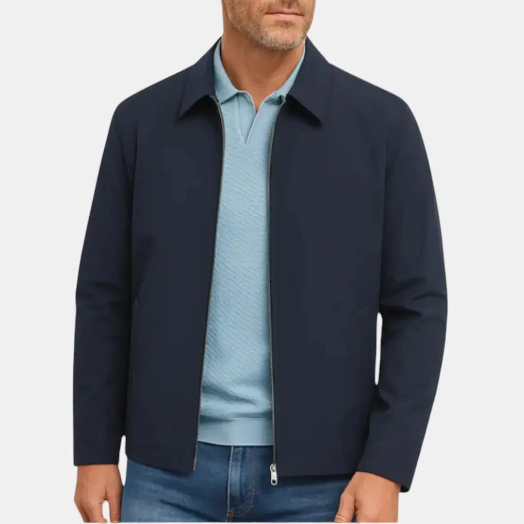Harrington | Overgangsjakke Herre med Let og Vindafvisende Design | Perfekt til Forår og Sommer 1