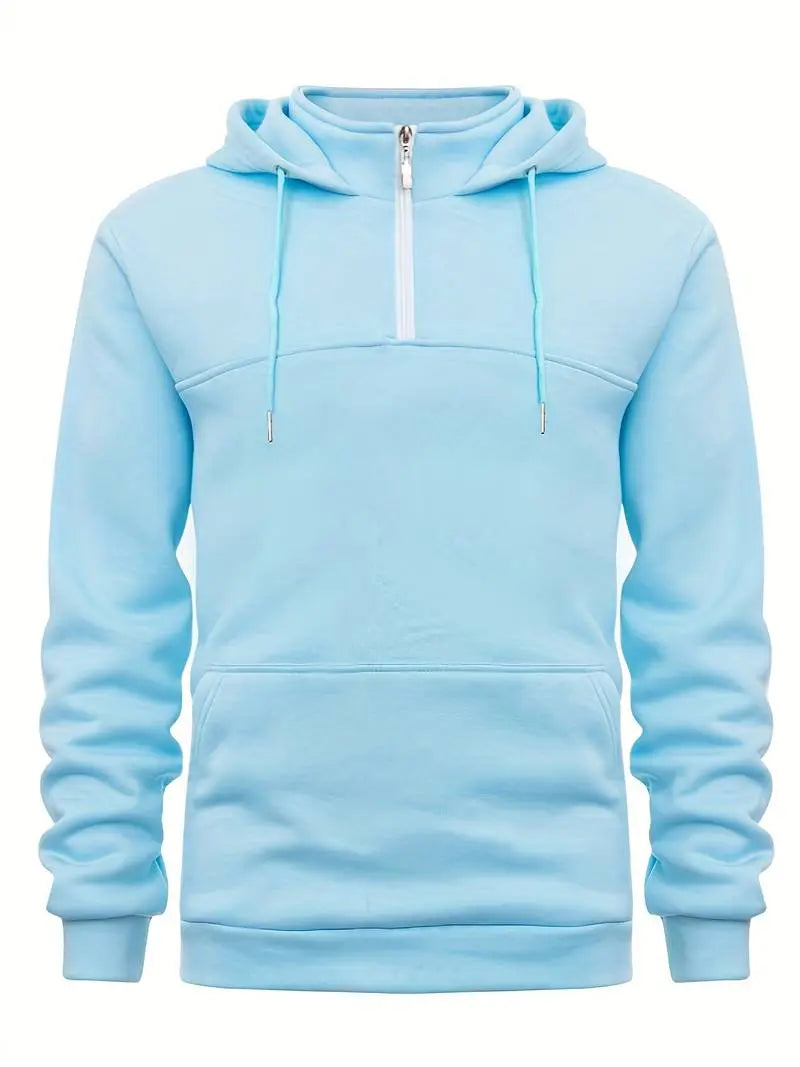 Hættetrøjer Mænd | Løs Pasform Hoodie med Justerbar Hætte | Komfortabel til Hverdagsbrug 24