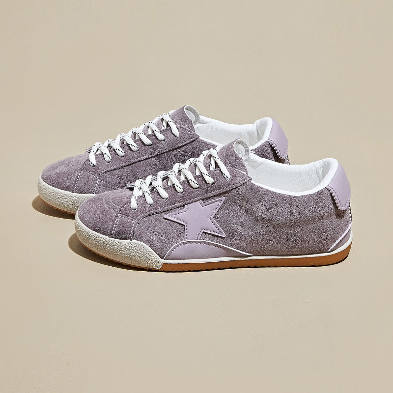 Retro Sneakers Dame Stjerne – Sporty Sneakers til Hverdag