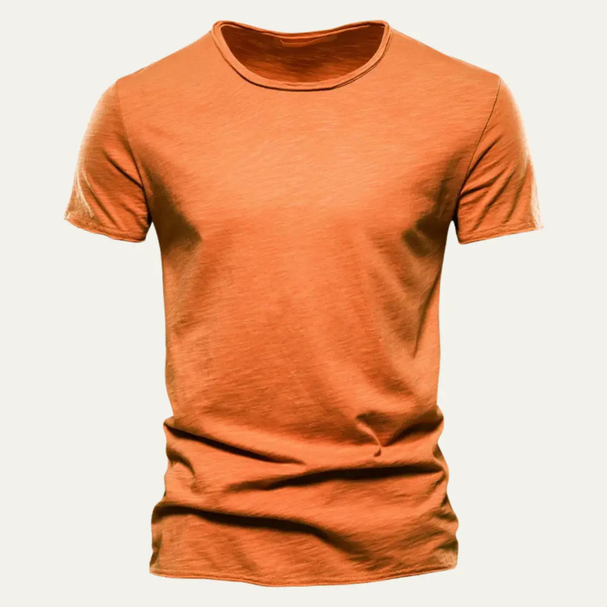 Letek | Hvid T Shirt Herre i Blødt Bomuld med Rund Hals | Letvægts Design til Komfort og Stil 7