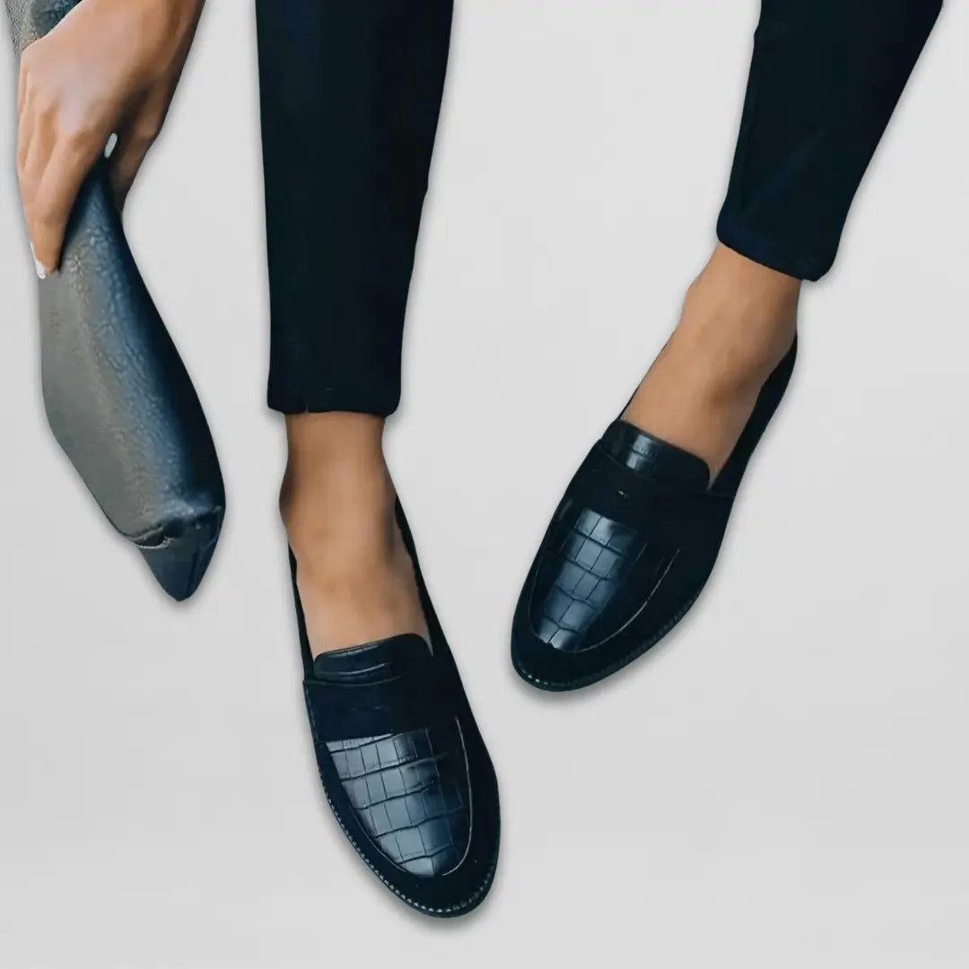Håndlavede Brune Loafers Dame med Ortopædisk Komfort | Fleksibel Sål til Elegance og Støtte 3