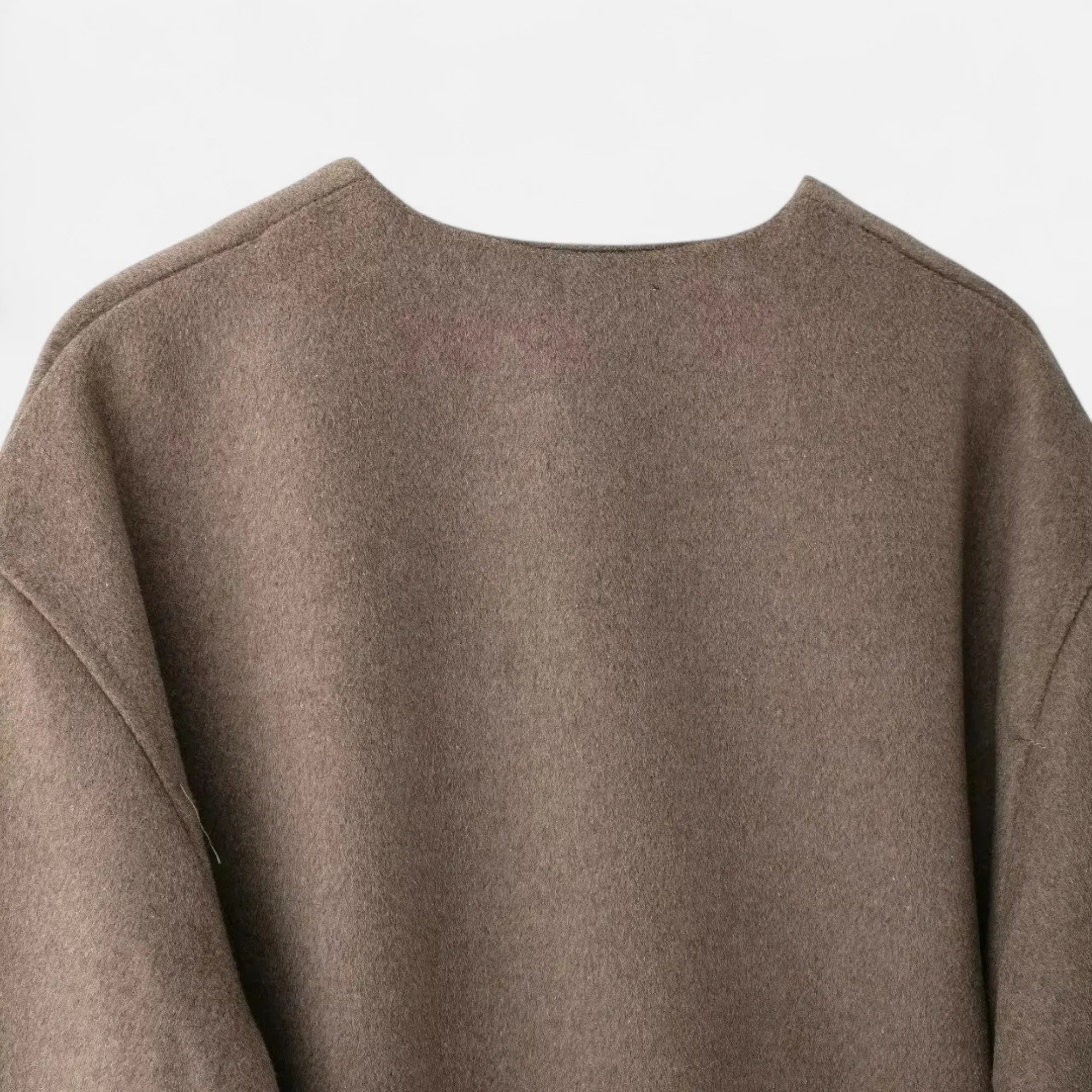 Liv | Elegant Wrap Sweater Dame med Bindebælte 7