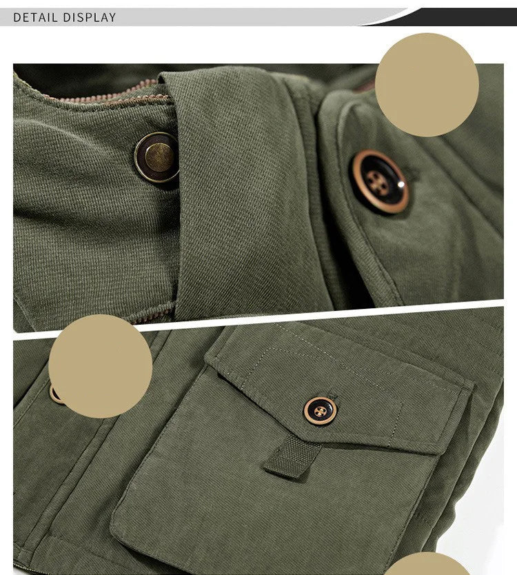 Jonas | Isoleret Vinterparka til Mænd med Hætte