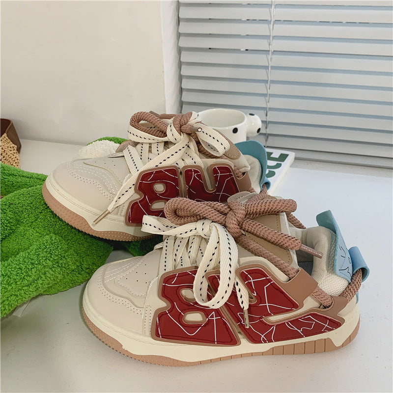 Chunky Sneakers Dame Retro – Sporty Sneakers i Flere Farver