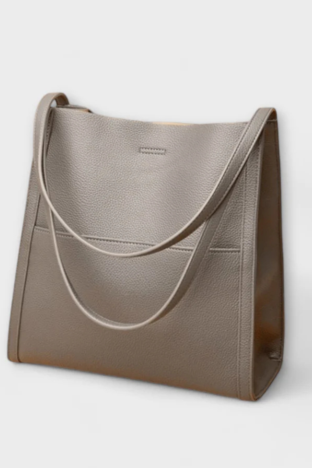 Elegant Tote Taske | Struktureret Design med Frontlomme | Bekvem Taske til Hverdag og Arbejde 10