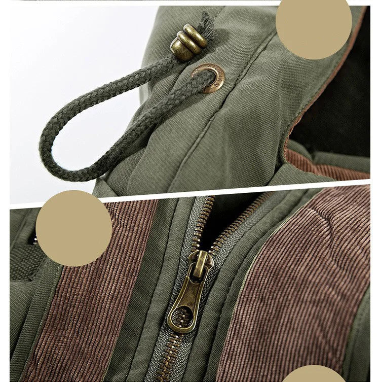 Jonas | Isoleret Vinterparka til Mænd med Hætte