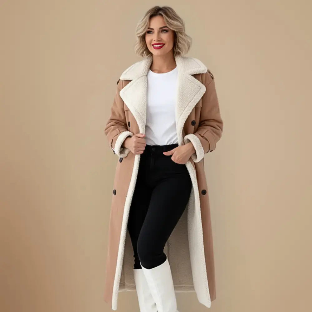 Freja | Varm Lang Frakke Dame