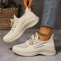 Sneakersy z Siatki Damskie Lekkie – Oddychające Sneakersy na Co Dzień