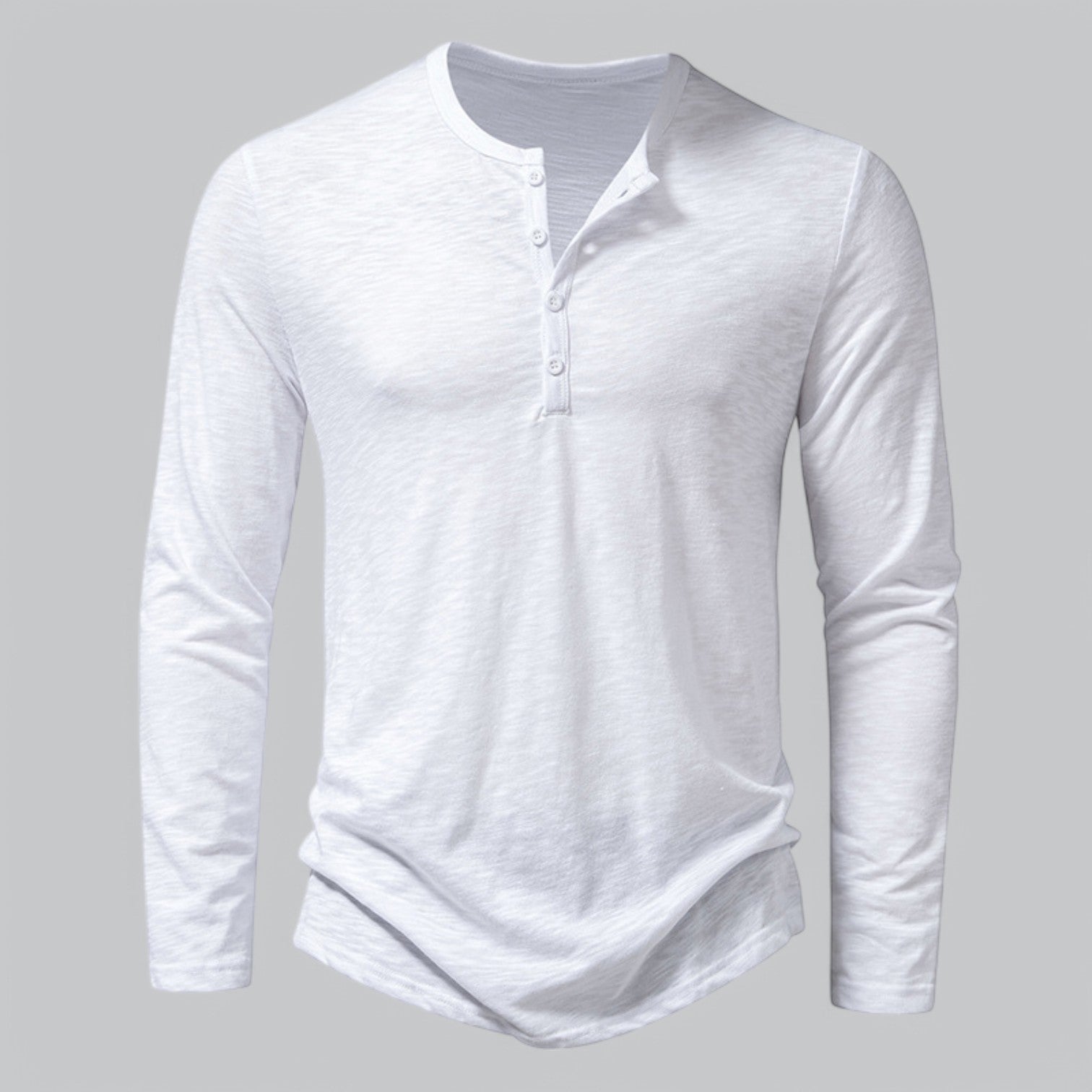 Spraykis | Langærmet Henley T-shirt til Mænd