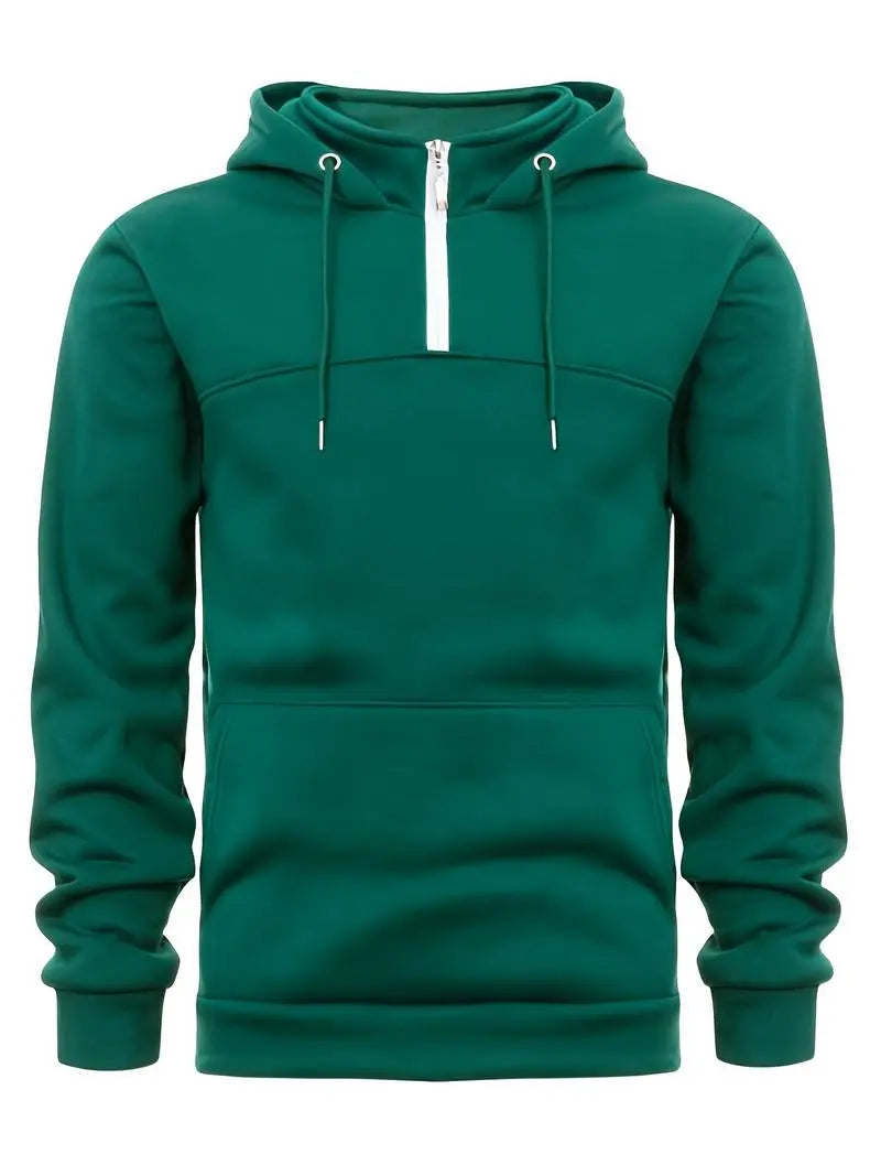 Hættetrøjer Mænd | Løs Pasform Hoodie med Justerbar Hætte | Komfortabel til Hverdagsbrug 9